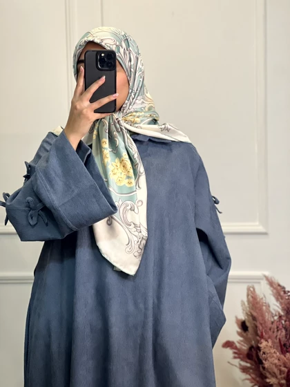 روسری ساتن ابریشم وارداتی ترک قواره 110