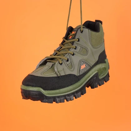 کفش ساق‌دار مردانه سبز مدل JAX