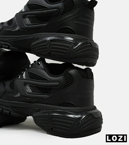 کفش کتانی بزرگ پا مشکی DIESEL S-SERENDIPITY SPORT مدل 6975