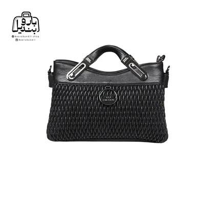 کیف زنانه دوشی دنیز جنوا Deniz Jenova کد 0073 طرح گندمی