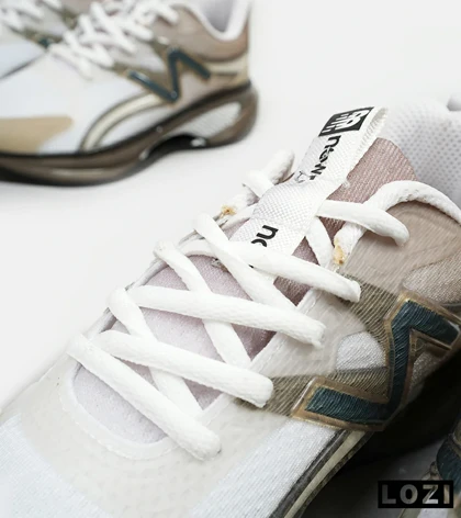 کفش کتانی مردانه و زنانه سفید سبز NEW BALANCE More Trail v3