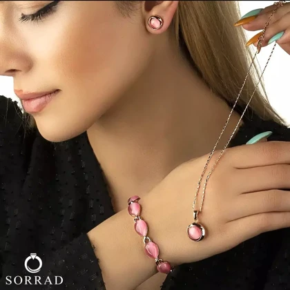 نیم ست سنگی اپال کلیو