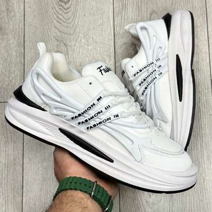 کفش و کتانی مردانه مدل FASHION رنگ سفید