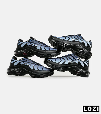 کفش کتانی مردانه مشکی آبی NIKE AirMax Plus TN Ultra