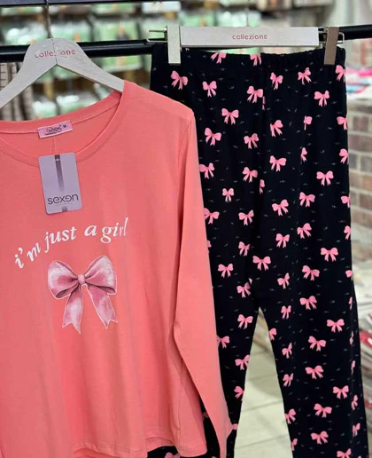 بلوز شلوار نرمال سکسن کد41132-A