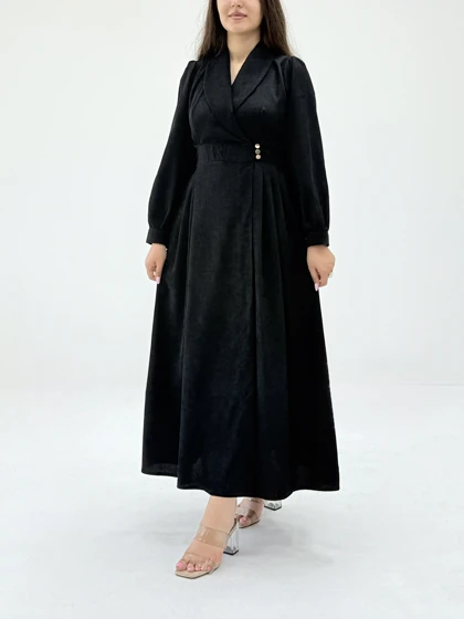 مانتو زنانه سیما ┃مخمل کبریتی زنانه