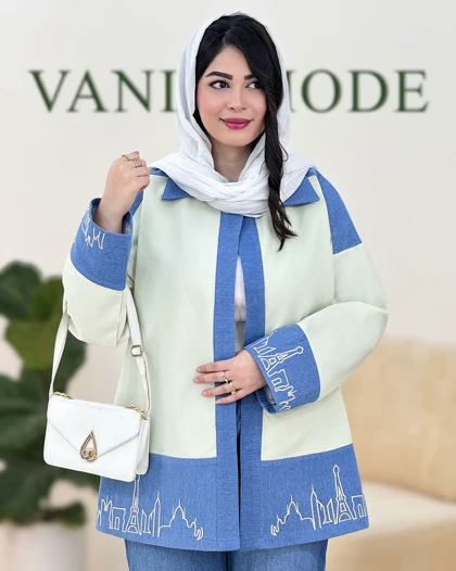 مانتو پیراهنی یقه جودون