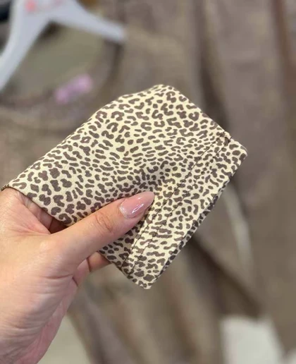 بلوز و شلوار سایز بزرگ نخ پنبه سکسن کد 40776