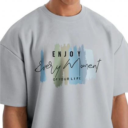 تیشرت مردانه اورسایز Enjoy 1991 مدل TS1975 G