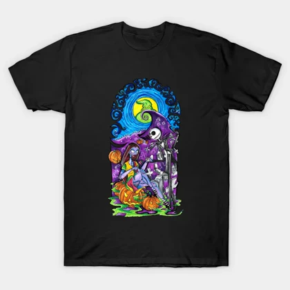 تیشرت کابوس پیش از کریسمس | تیشرت Nightmare Before Christmas طرح A Nightmare before کد 109128