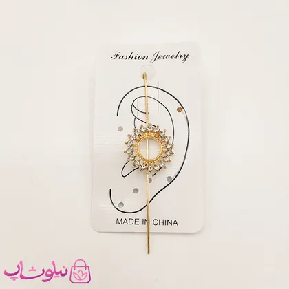 گوشواره زنانه کراس طرح خورشید