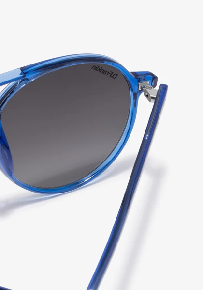 عینک آفتابی دی فرانکلین مدل D.franklin America Round Crystal Blue / Grad Blue
