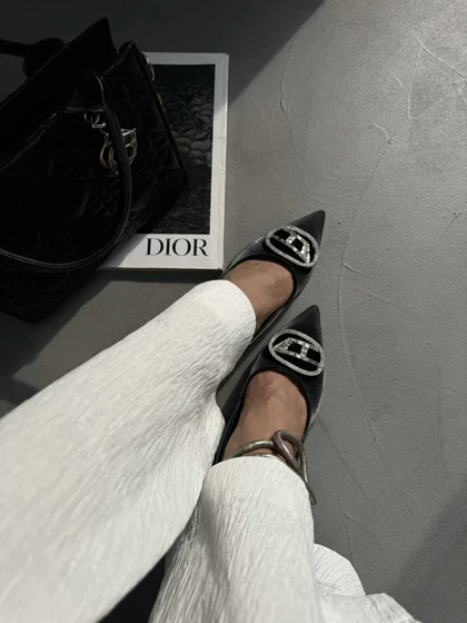 کفش پاشنه‌دار DIESEL نگینی