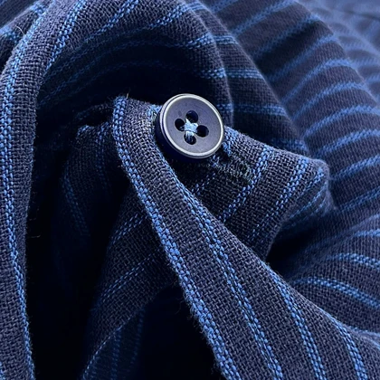 پیراهن لینن راه راه 0366119k