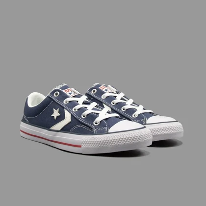 کانورس استار پلیر سرمه ای ساق کوتاه Converse Star Player Navy Lowtop