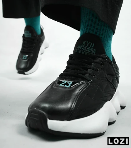 کفش کتانی ساق کوتاه مردانه مشکی Nike air jordan 23