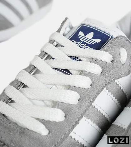 کفش کتانی مردانه و زنانه طوسی سفید ADIDAS Samba