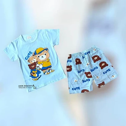 تیشرت شلوارک راحتی اسپرت