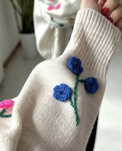 بافت گلدوزی کد 9133