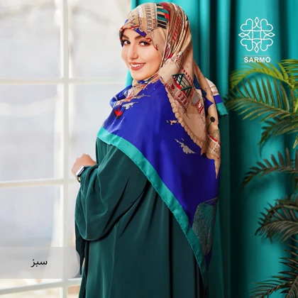 روسری ابریشم توییل شهر