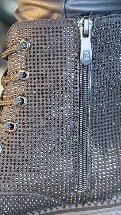 6412 - نیم بوت تمام نگین6412