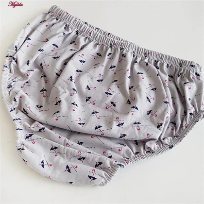 شورت زنانه آیدا مدل اسلیپ چاپی کد 4949 بسته 6 عددی