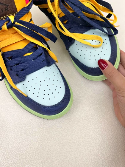 کتانی ونس زنانه ساق‌دار ایر جردن وان توکیو AIR jordan 1 tokyo کد 912