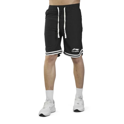 شلوارک ورزشی مردانه لی نینگ مدل A8 مشکی