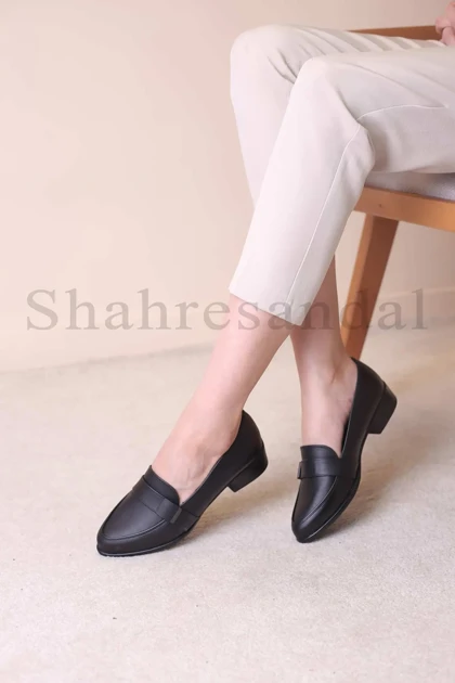 کفش پرسنلی پاشنه‌دار زنانه ملینا