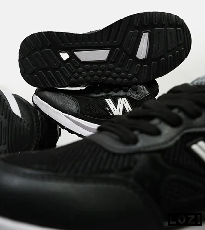 کفش کتانی مردانه مشکی NEW BALANCE yg niubailun