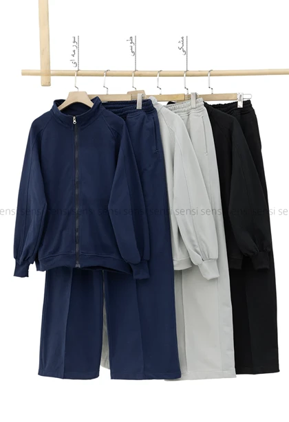 ست سویشرت شلوار داخل کرک کد1004284