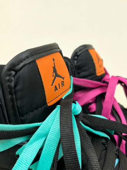 کتانی ونس ساق‌دار زنانه نایک جردن وان هالویین NIKE JORDAN 1 Halloween کد 912 دختر طهرونی