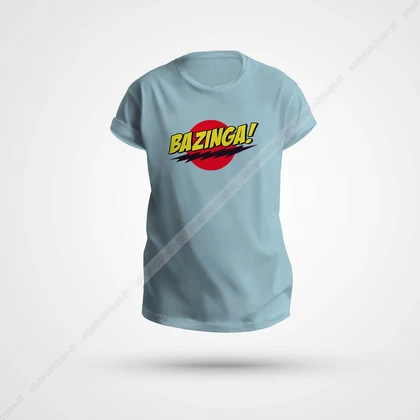 تیشرت Big Bang Theory طرح Bazinga