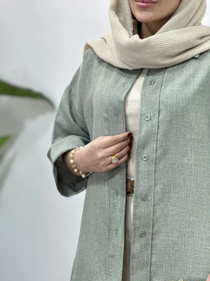 تونیک مانتویی باکسی یگانه