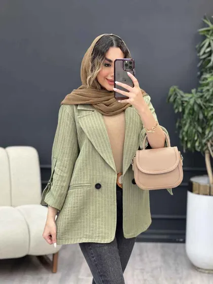 مانتو آستین سگک الیکا