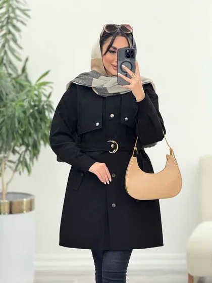بارانی ژیله دار سپیدار