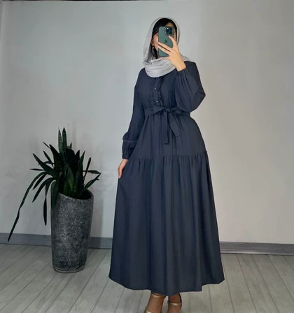 پیراهن مانتویی الین