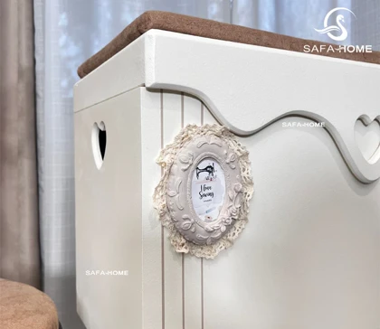 ست میز چرخ دوژان طرح راه نسکافه‌ای