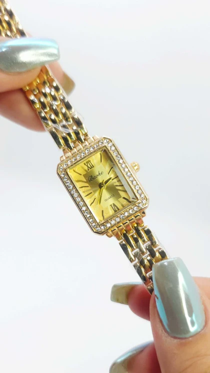 ساعت مچی زنانه باوک Baoke نگین‌دار با موتور کوارتز