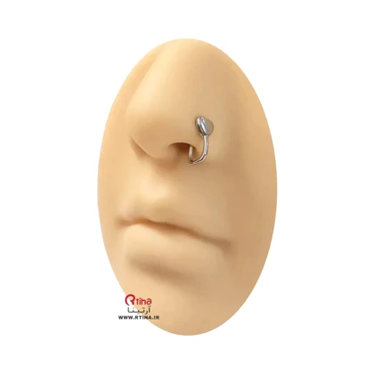 پیرسینگ فیک دخترانه قلبی (گوش و بینی)