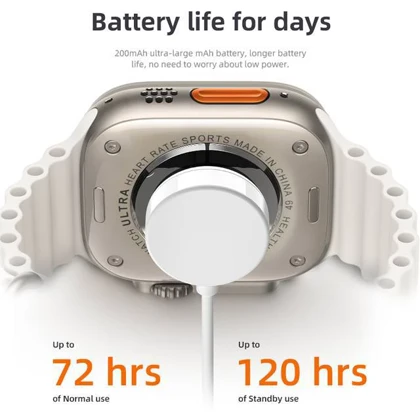 ساعت هوشمند مدل ZW8 ULTRA MAX 49MM