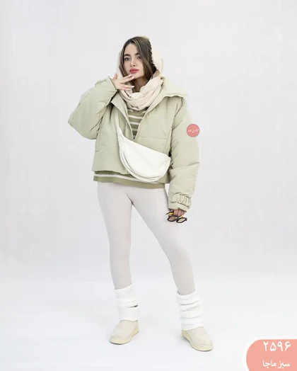 کاپشن کوتاه آستین کش2596