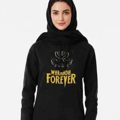 هودی مارول | هودی Marvel طرح Wakanda Forever کد 112893