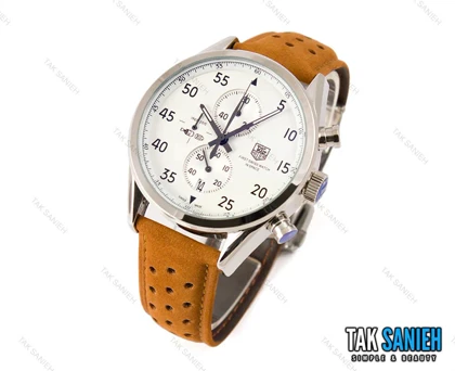 ساعت تگ هویر مردانه مدل اسپیس ایکس نقره ای Tag-1596-G
