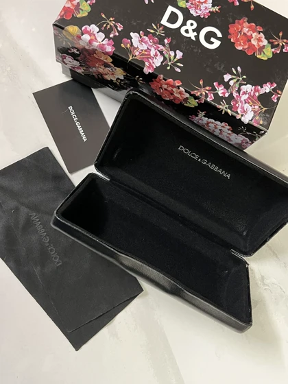 جعبه عینک اورجینال مارک Dolce & Gabbana