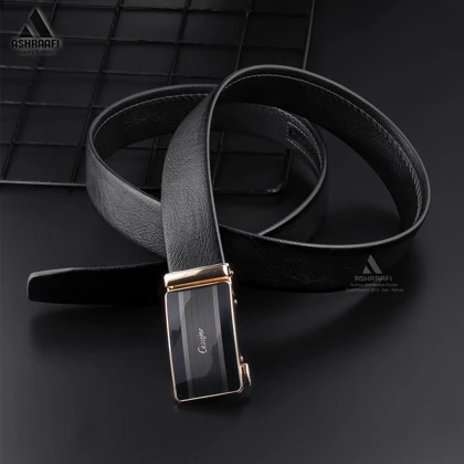 کمربند چرمی مردانه Leather Ratchet Belt BL152