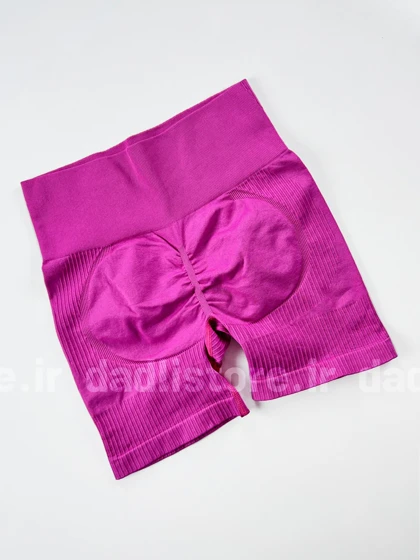 شورتک ورزشی سیملس پشت چروک