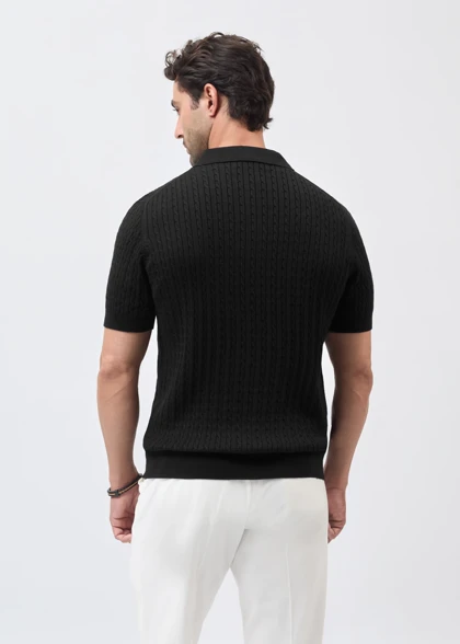 پولوشرت طرح دار Knit