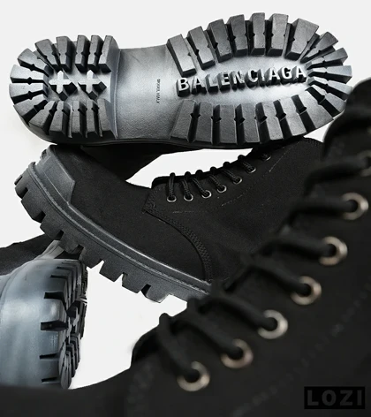 نیم بوت مردانه مشکی بالنسیاگا مدل 5901