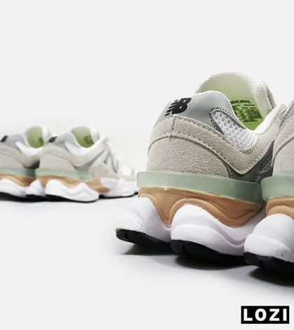 کفش کتانی مردانه کرم NEW BALANCE 9060